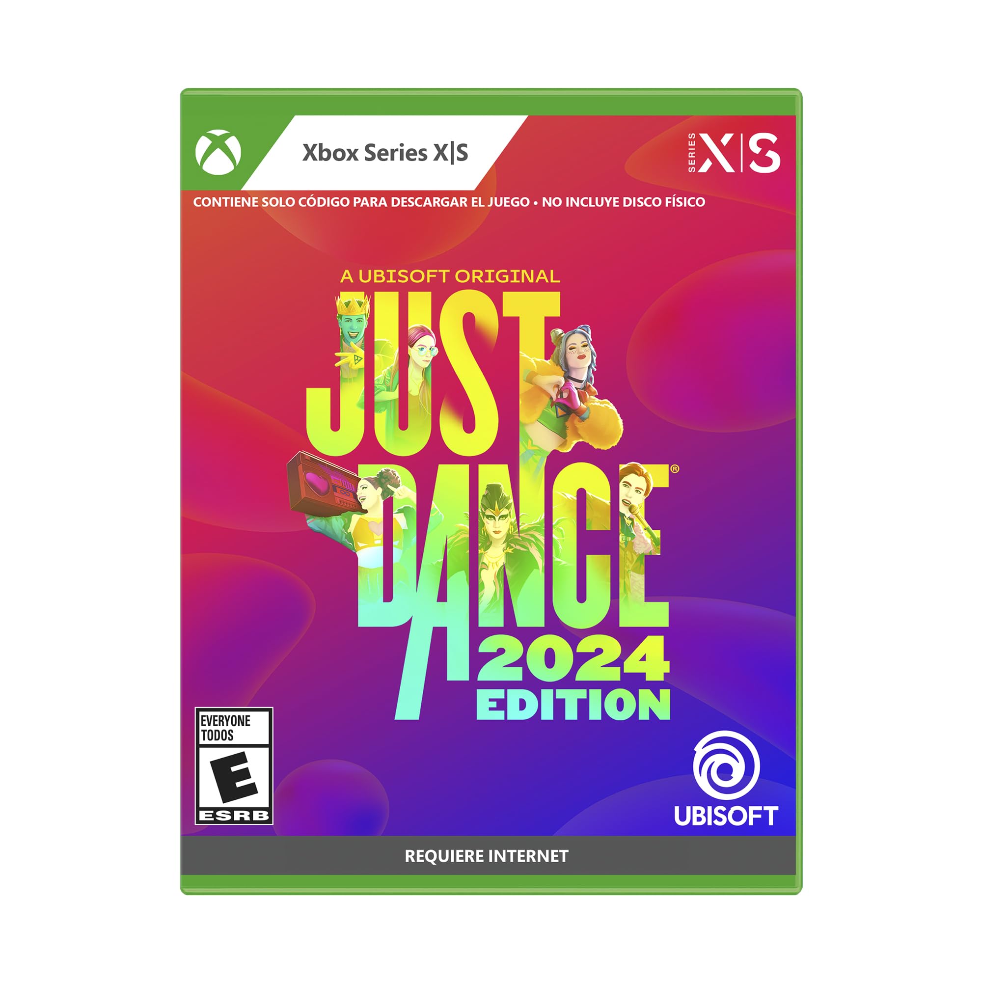 

Just Dance 2024 в Северной Америке Xbox Series X (Кодовая коробка) (Импортная версия Америка) -