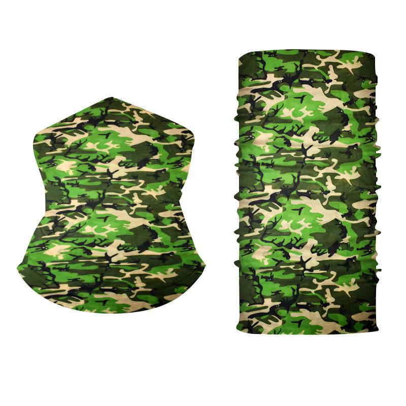 Outdoor Camouflage Magic Headscarf Sports Cycling Mask Summer Men and Women Sun Protection Travel Fishing Neck Cover Full Face Towel