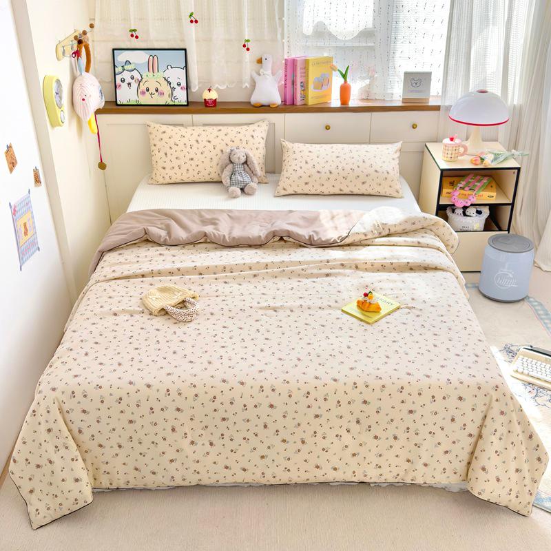 A klasės kūdikių lygio plauta medvilnė ir sojos pluoštas vasarinė vėsinanti antklodė