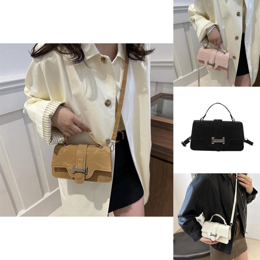 Fashionable Small Square Handbag For Women Stylish Daily Use Versatile Shoulder Bag