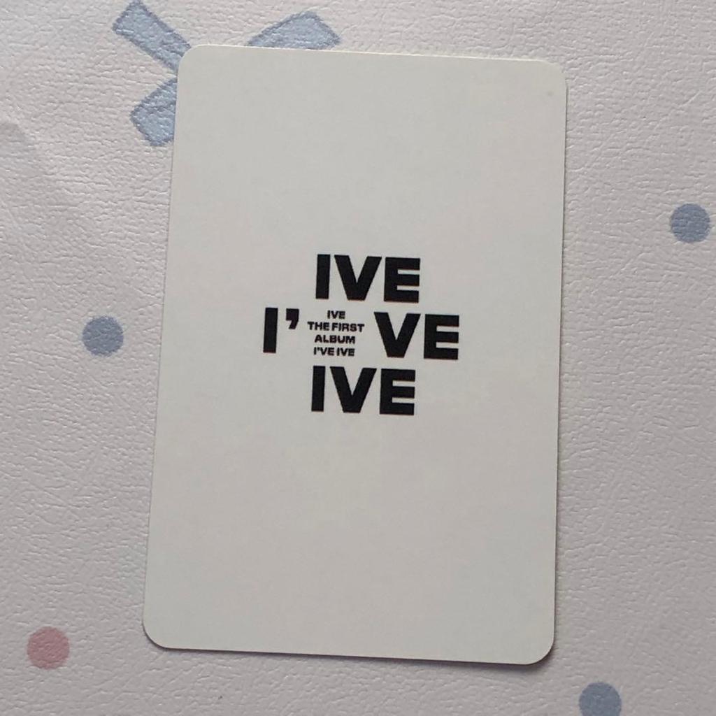 [USED] IVE Wonyoung Enclosed I've i've LP Record Trading Card