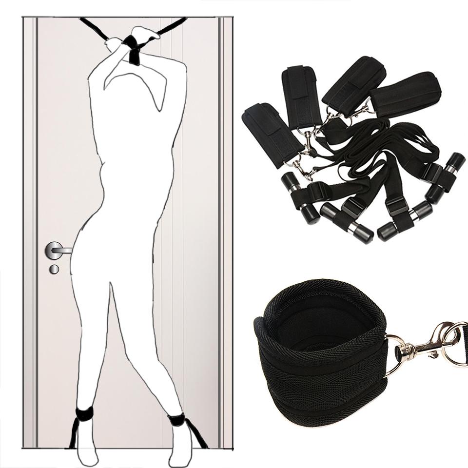 BDSM Bondage Sets Fetish Sex Toys Couples Sex SlaveCollars Handcuffs Sex Swing Sex Shop Erotic Toys COUPL SEX TOY Self Bondage