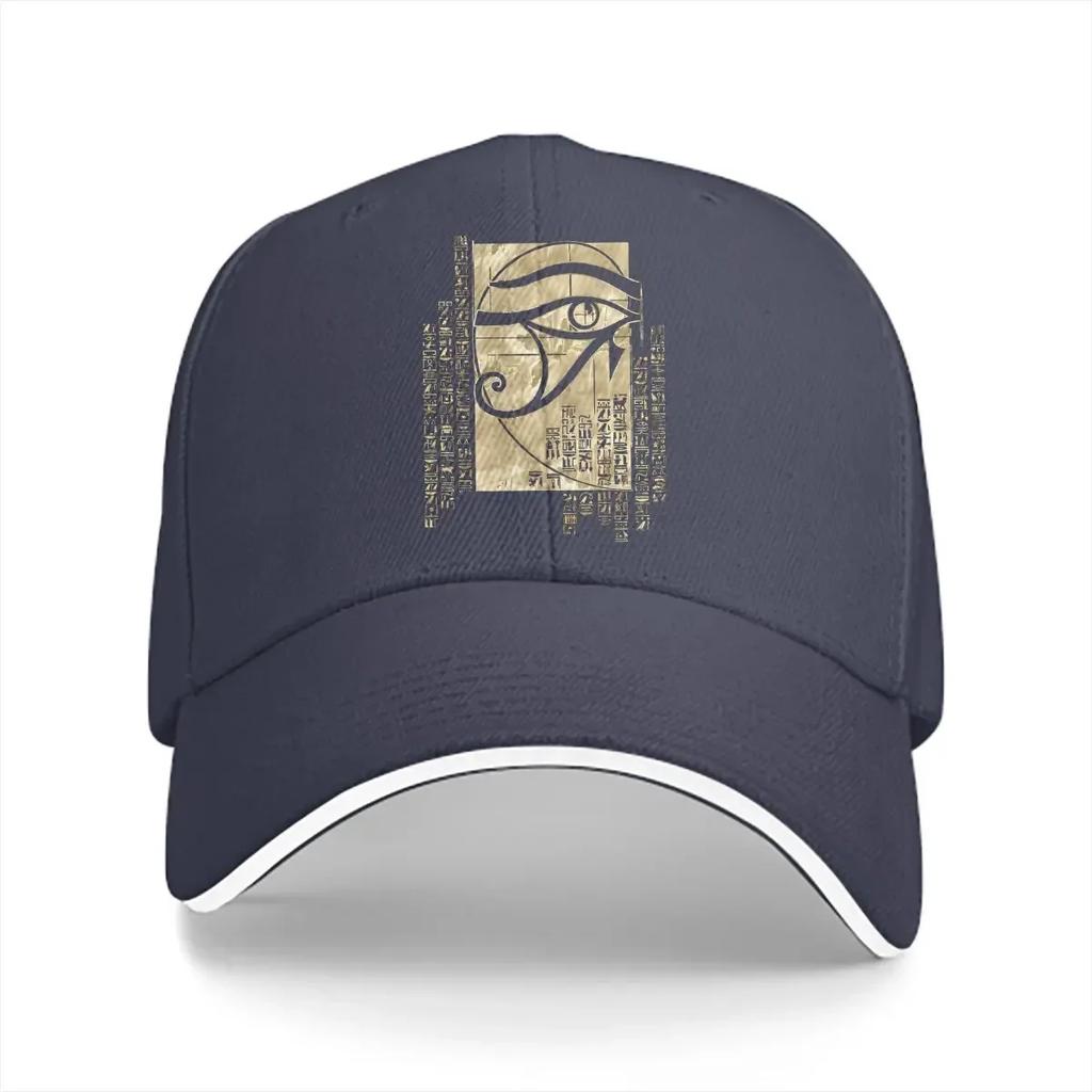 Eye Of Horus Baseball Caps Peaked Cap Fibonacci Sequence Golden Ratio Sun Shade Hats for Unisex Women