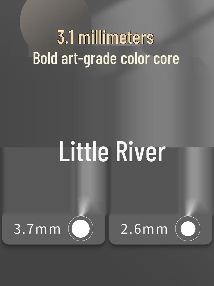Marco Renoir Oil-based Water-soluble Colored Pencils, 120 Professional Colors, Hand-painted, Available In Sets of 72 or 48.