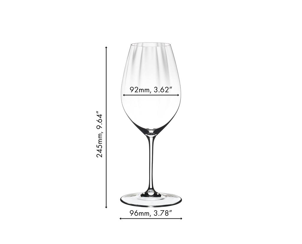 Authentic RIEDEL Performance Riesling White Wine Glasses, Pair Set, 623ml, 6884/15