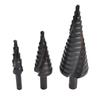 Spirals Grooved Peeling Drill with Round Shank, Sheet Metal Drill Bit, Step Drill for Metal, Taper Drill Diameter 4-32mm