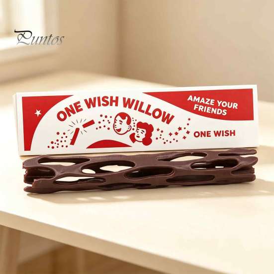 Mystic Willow Replica 3D Printed Wish Stick, Interactive Wish-Making Ornament, Legend Inspired Rare Keepsake Experience Souvenir for Kids Adults,
