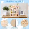 Baby First Year Wooden Photo Board 12 Monthly Milestone Picture Frame For One Year Birthday Photography Decoration Sign