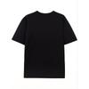 Europäische Größe Herren Zigzag Grafik T-Shirt - Baumwolle Lockere Passform, Schwarz mit Kräftigem Vintage Raucher für Mann & Stadtbild Print, Atmungsaktiver Ganztageskomfort