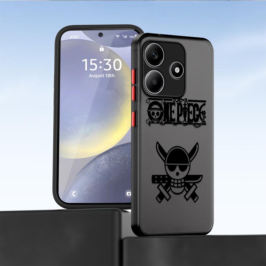 Anime Ones Pieces Logo Funda Back Phone Cover Case for Xiaomi Redmi Note 14 13C 10 9S 12 A4 11 14C 13 Pro Plus