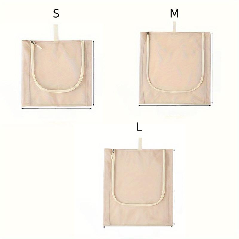 

3Pcs Mesh Zipper Travel Storage Bag Suitcase Packing Cubes Cases Portable Wardrobe Luggage Clothes Shoe Pouch