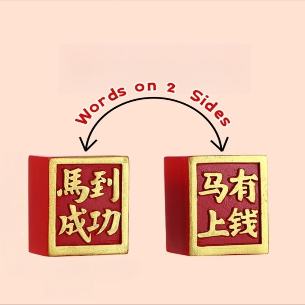 Chinese Style Horse Miniature Horse Mascot Zodiac Horse Ornaments 2026 Gift Horse Figurine  Cabinet