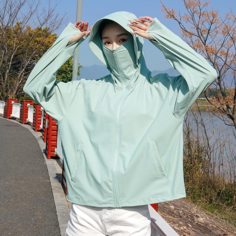 2025 Lightweight Breathable Ice Silk Sun Protection Clothing - Plus Size, Unisex, Summer Outdoor Wear