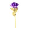 Fashion Romantic 24K Gold Plated Golden Rose Flower for Valentine's Day Lovers' Gift