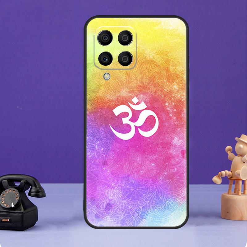 Yoga Om Namaste Mandala Design Case For Samsung Galaxy M34 M13 M53 M51 M31 M11 M14 M54 M12 M32 M52 M16 M36 M56 M15 M35 M55