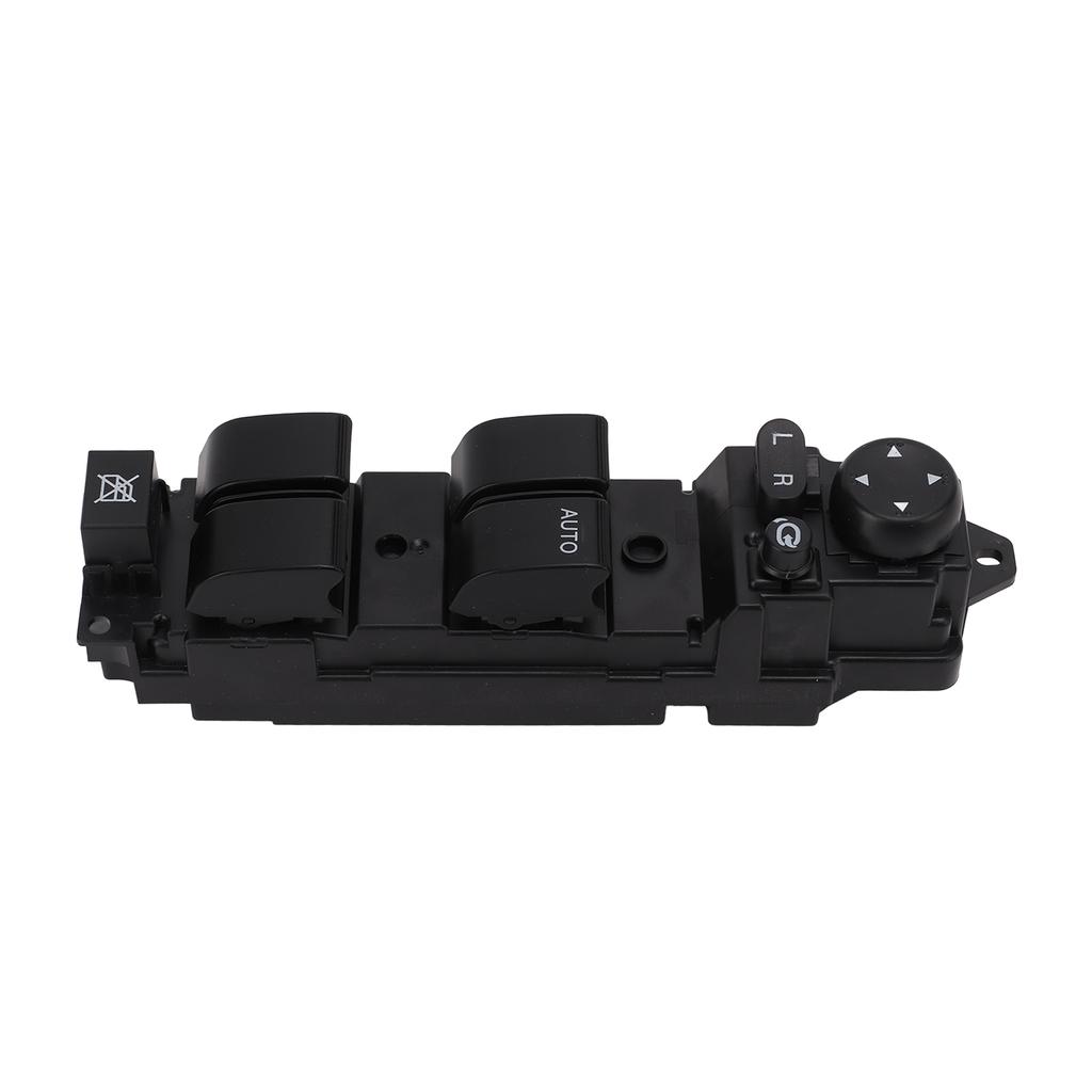Power Window Switch D652‑66‑350A Black ABS Sturdy Replacement for Mazda 2 6 2008‑2012 RHD