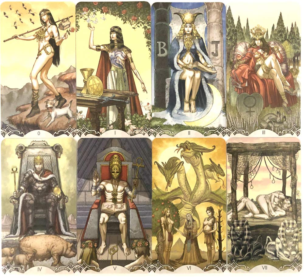 Tarot Erotic Fantasy Waite 78 Tarot Japanese Instruction Manual Authentic Product I.I.J Cards, Tarot, Edition, Cards, Reading, Included,