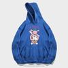 Cartoon anime hooded sweater men's and women's trendy brand loose casual teen student jacket top