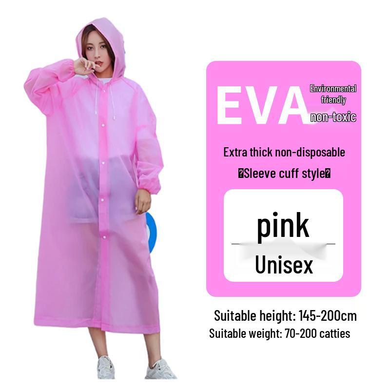 Capa de Chuva Descartável para Crianças e Adultos para Uso Escolar e ao Ar Livre - Macacão com Capuz, Leve para Meninos e Meninas