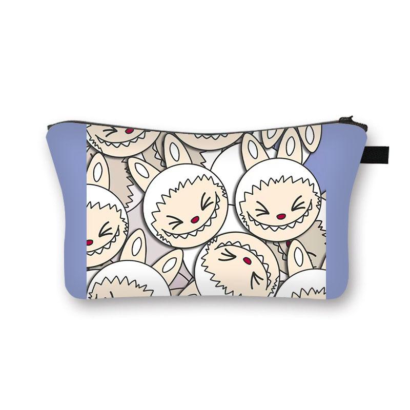 Cosmetic Bag for Girls, Large Capacity, Cute Storage, Toilet Bag, Portable Clutch Bag.