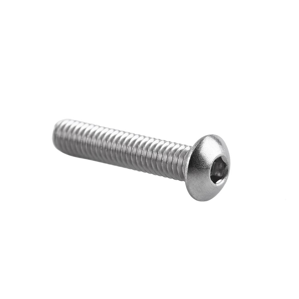 M4 A2 Stainless Steel Hex Socket Screws With Hex Nuts Assortment Fasteners( Head)