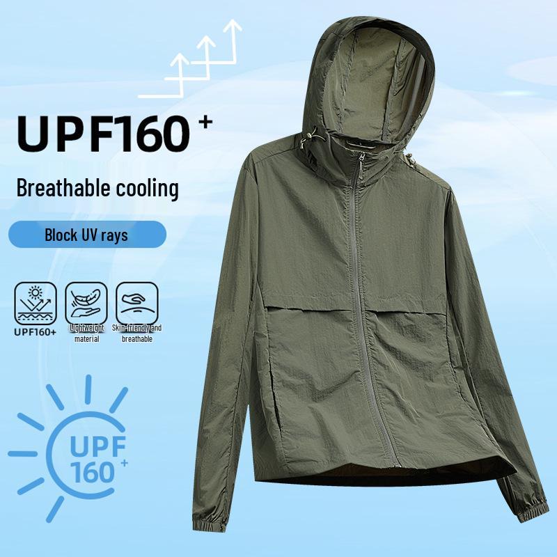 Lightweight Breathable UPF165 Sun Protection Jacket for Men & Women