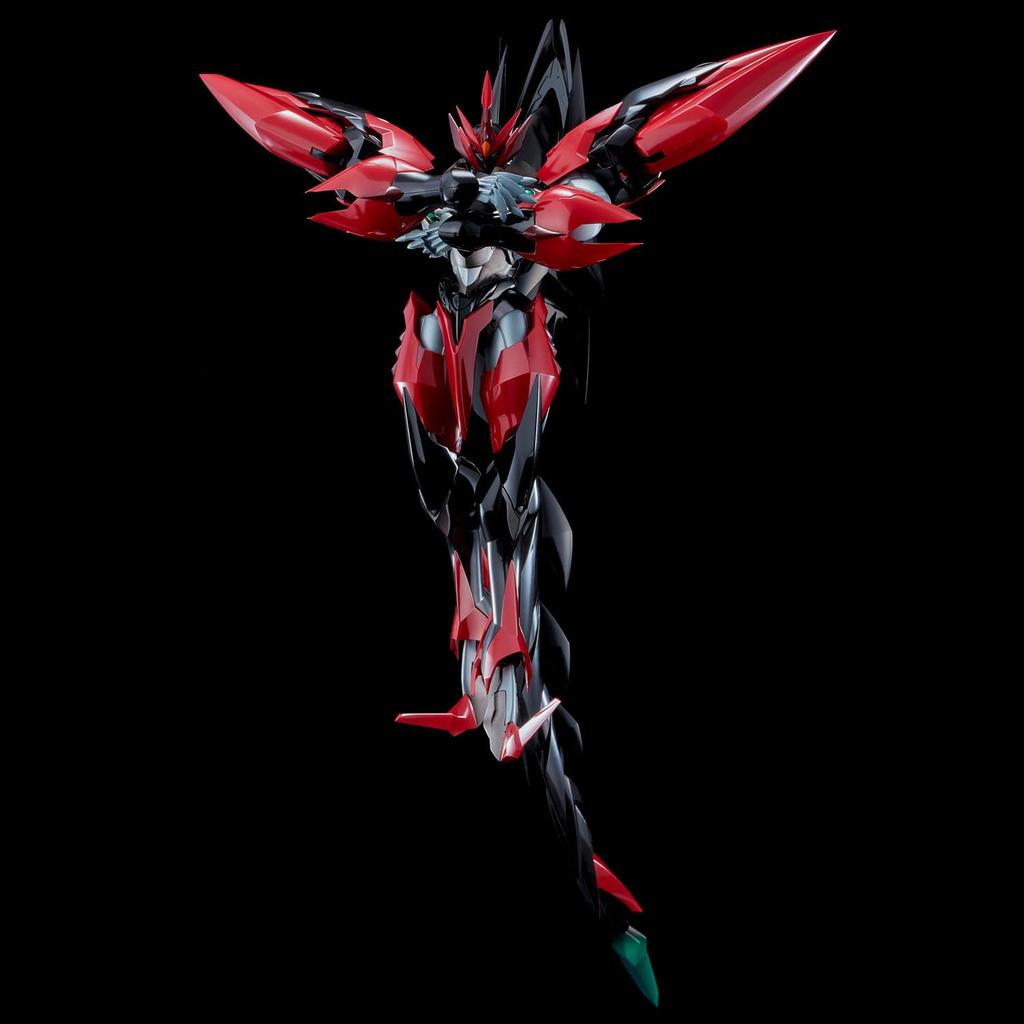 RIOBOT Space Knight Tekkaman Blade Blaster Tekkaman Evil Non-scale Die-cast & ABS Pre-painted Finished Action Figure
