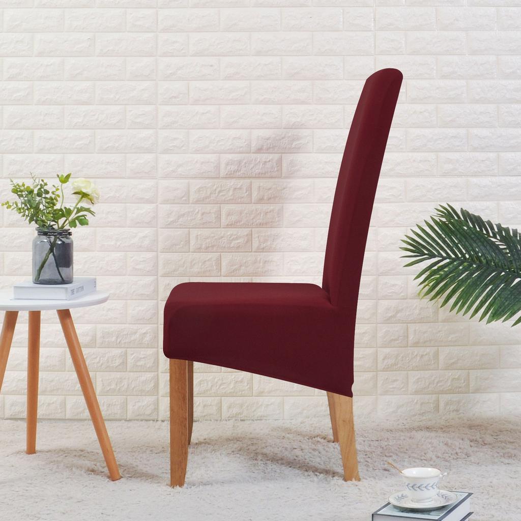 XL Size Printed Dining Chair Covers Large Removable Washable Kitchen Chair Protector Seat Cover for Dining Room Home Banquet