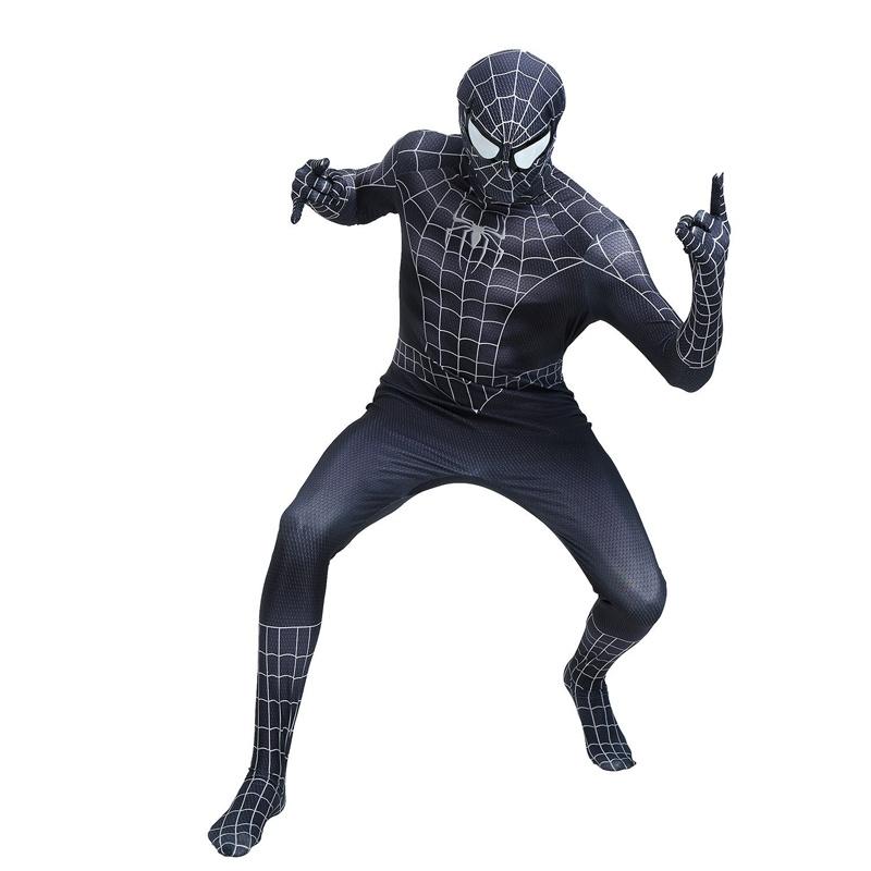 Costum Spiderman Venom Costum Cosplay Bărbați Adult Petrecere Halloween Zentai Body