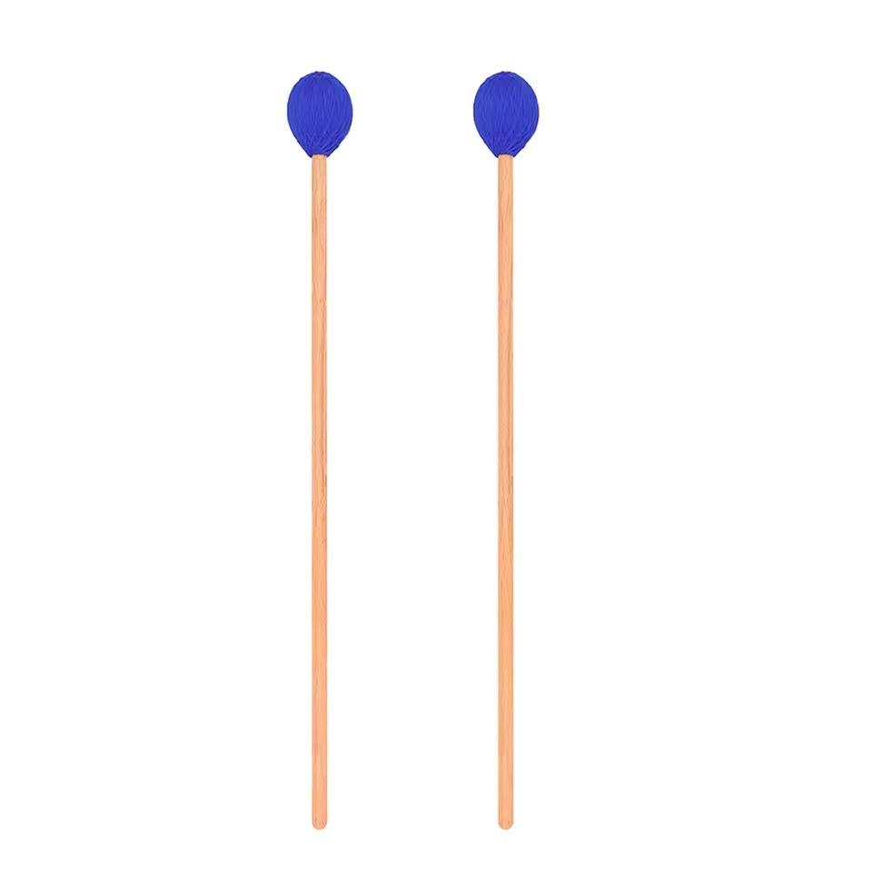 2-Piece Marimba Mallets Marimba Mallets Intermediate Marimba Mallets Yarn Ball Mallet Heads
