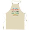 Kitchen Apron - ATSEM Planetee Also Kind - Thick Cotton - DTG France Printing - Adjustable Ties