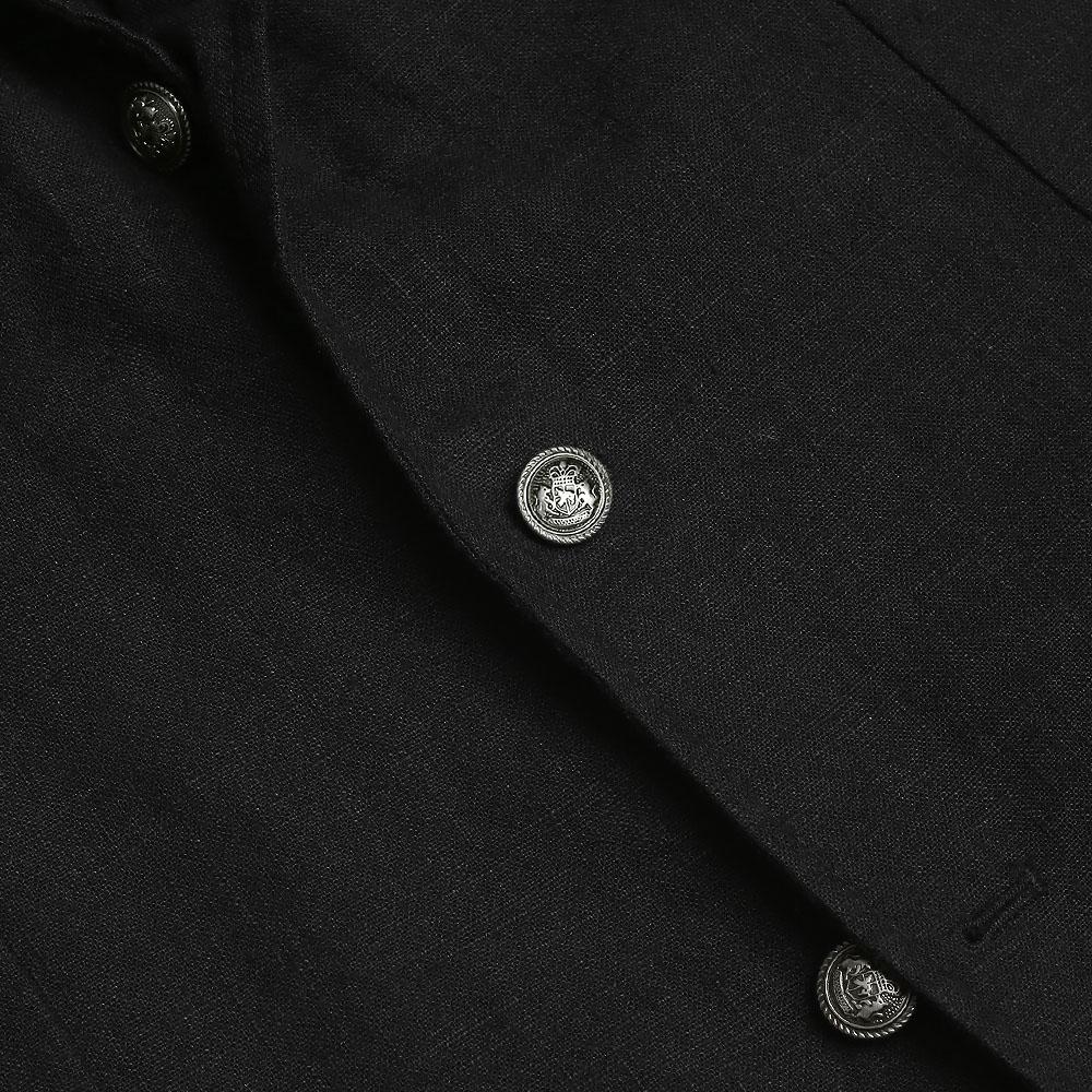 Sortie 408 Linen Washed Jacket (Black)