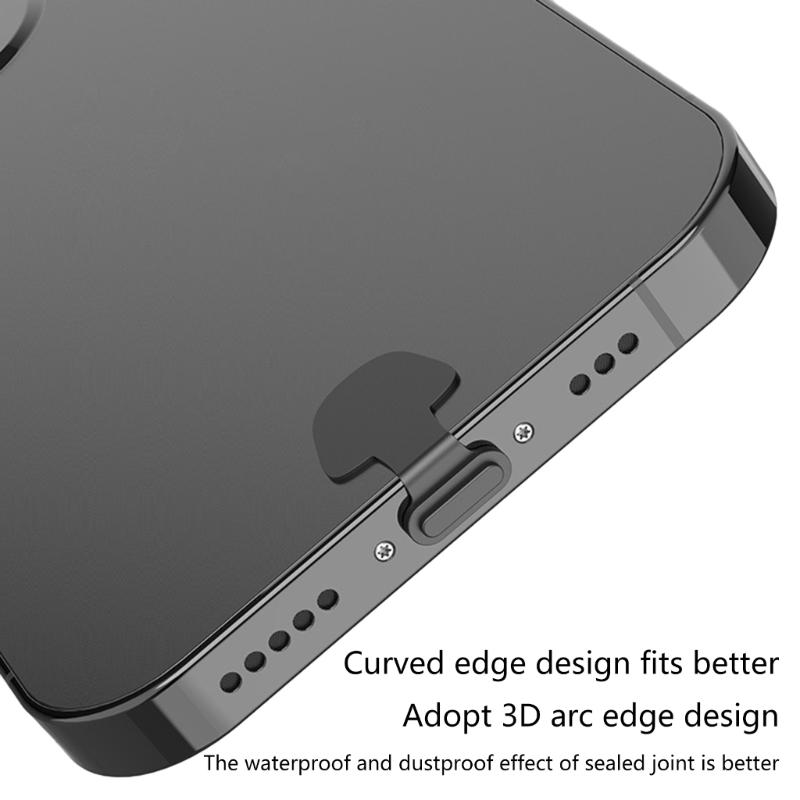 Type C Dust Plug Covers Dust Stoppers Type C Charging Port Dust Stoppers Simple Installation for Smartphones & Tablets