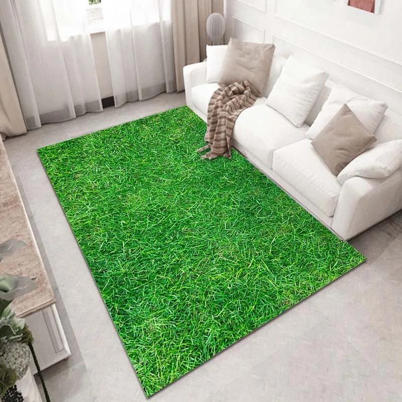 Football Carpet Large Area Rugs for Living Room Children's Play Anti-slip Home DecorBedroom Bedside Foot Pad Bath Doormat