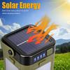 Solar Rechargeable LED Camping Light, Barbecue Light, 4-leaf Folding Tent Light, Atmosphere Light, Outdoor Emergency Lighting Flashlight