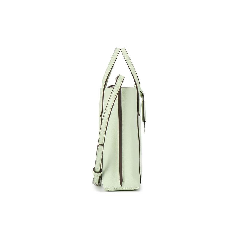 TORY BURCH Perry Magnetic Buckle Adjustable Detachable Shoulder Strap Embossed Leather Tote Bag Shopping Bag Shoulder Crossbody Handbag 142616-402