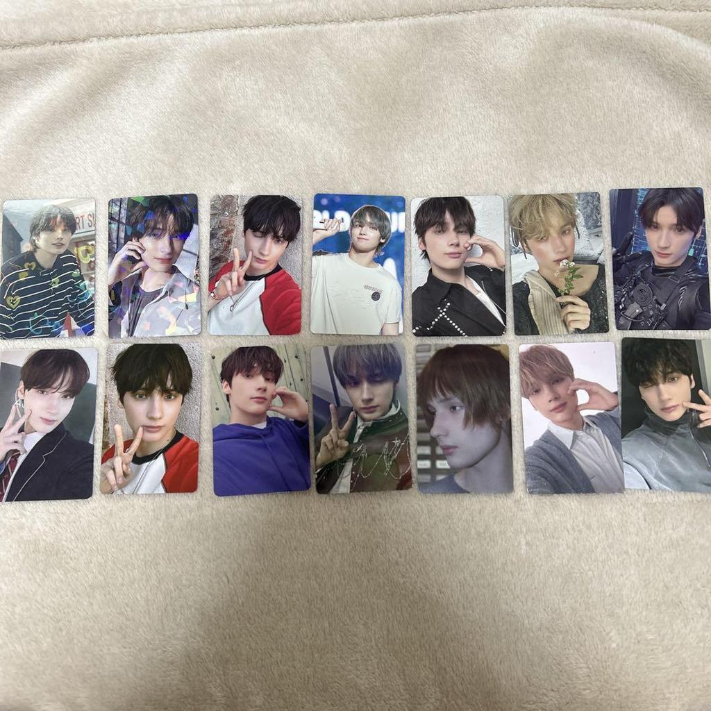 [USED] TXT Hueningkai trading cards