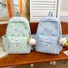 Schoolbag1011 Spring School Bag Female Junior High School Student Niche Ins Large Capacity Backpack Travel College Student Backpack Lightweight