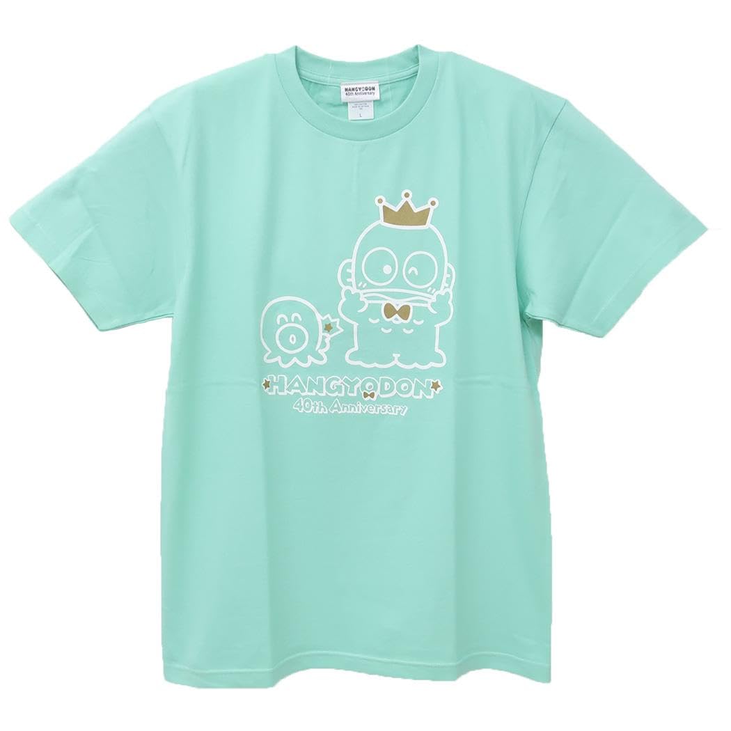 

Hangyodon 40th Anniversary Crown Series T-Shirt, Crown, Ice Green, Size L
