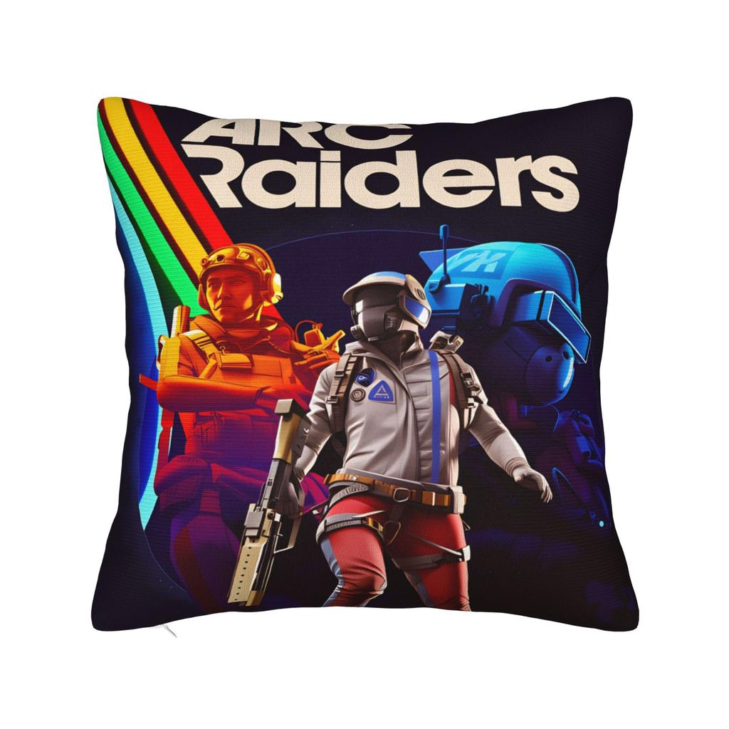 Povlak na polštář Hra Arc Raiders Pohodlný Povlak na polštář Do obývacího pokoje Pohovky Retro Trendy Povlaky na polštáře