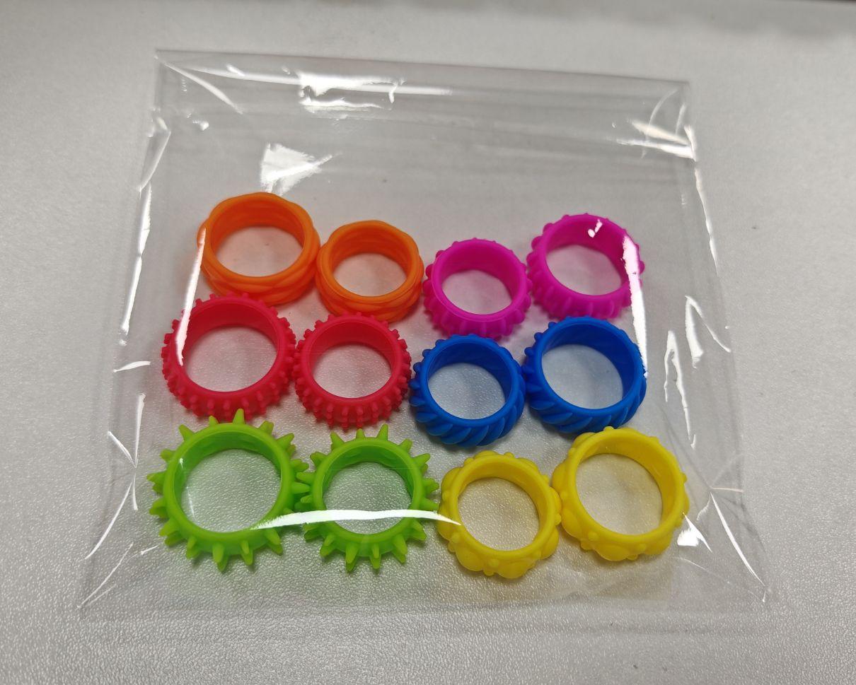

Mini Fidget Silicone Rubber Ring Sensory Toy Relieve Stress Relief Toy Edc Antistresse Haptic Decompression For Children Gift