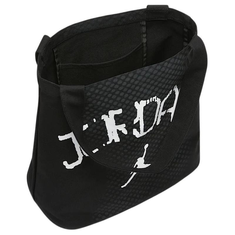 Jordan Cotton Tote Bag Shopping Bag Shoulder Bags Unisex Black IF3759-010