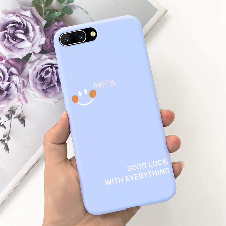 For Honor 10 Case Honor10 COL-L19 COL-L29 Fashion Moon Pattern Soft Silicon Protective Cover Phone Cases