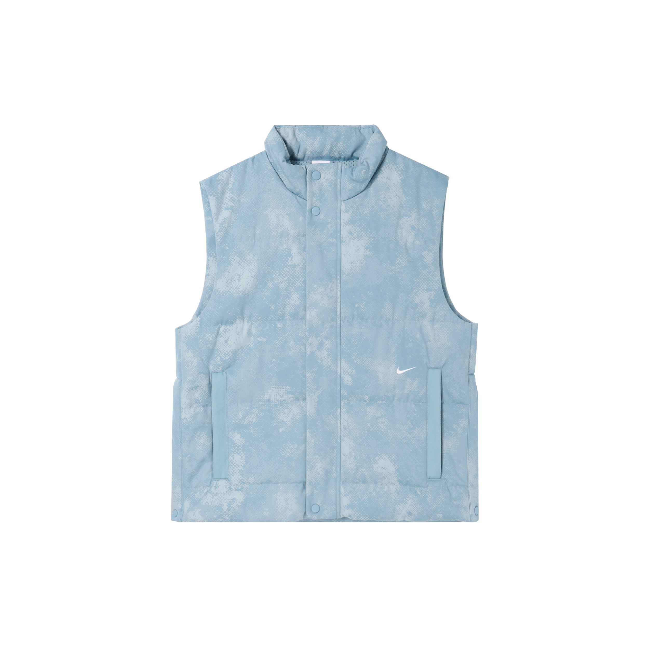 Nike Vest Men`s Denim Blue Green/White
