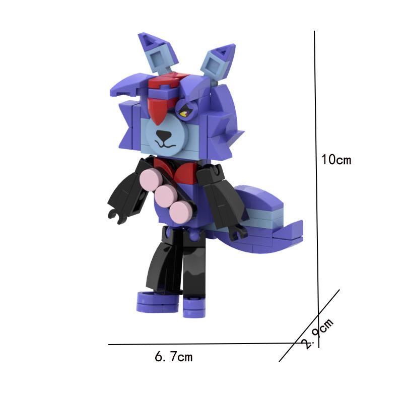 Восхитительный набор фигурок Indigo Park с красочными моделями животных для творческой игры Skunk