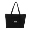 Casual simple portable tote bag women's autumn new largecapacity shoulder bag commuter casual armpit bag