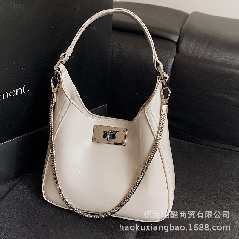 Premium Retro Bag Women's Spring and Summer 2025 New Niche Design Shoulder Messenger Bag Korean Version Portable Bucket Bag