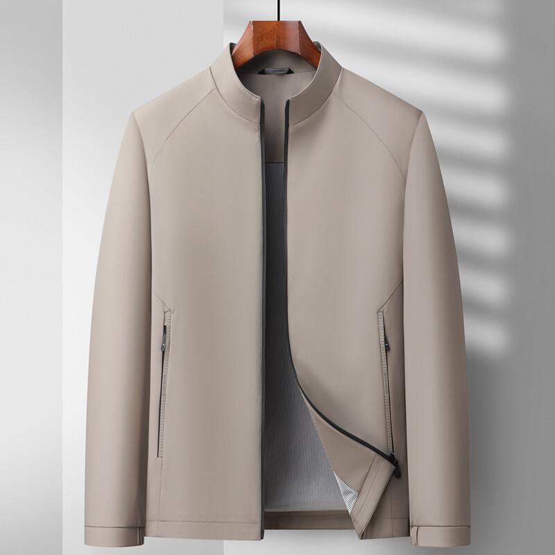Men's Spring and Autumn Jacket Business Casual Middle-aged Men's Handsome Fashion Jacket Top