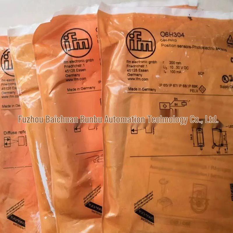 IFM O6H304 Прочный диффузный отражательный фотоэлектрический датчик с подавлением фона O6H304
