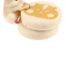 Doll House Hamster Eatting Desserts Hamburger Food Mini Decoration Toys